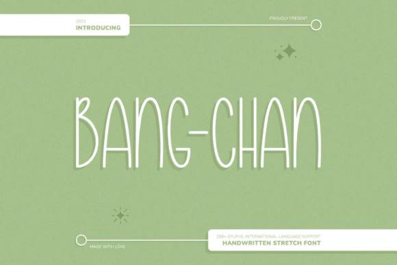 Bang Chan Font for a Sweet and Professional Brand Identity