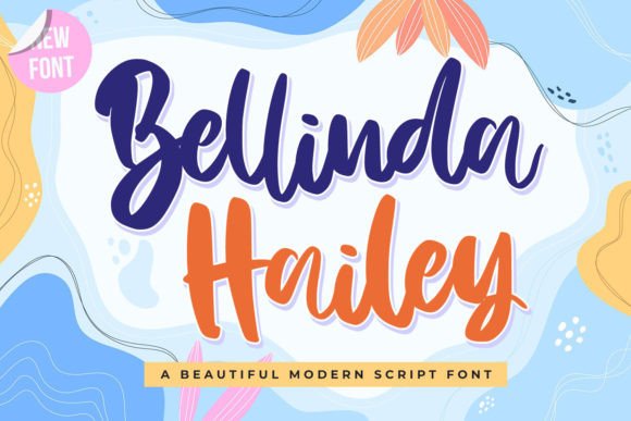 Bellinda Hailey Font for Playful Web Design and Branding