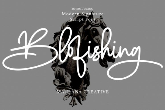 Blofishing Font Elevates Web Design Projects