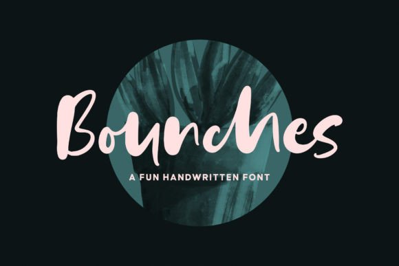 Bounches Script Handwritten Font for Digital Design