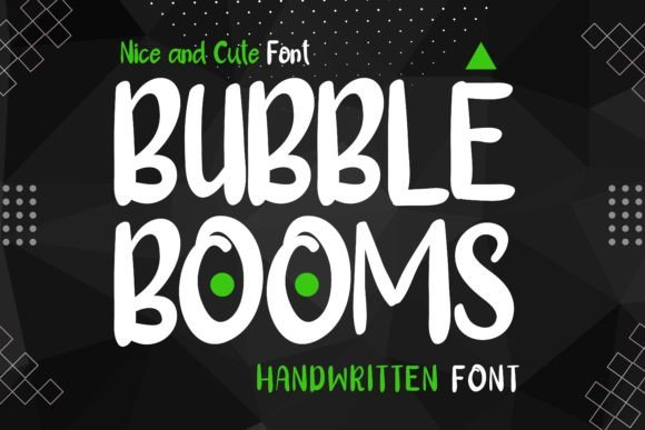 Bubble Booms Font for Charming Branding and Design Projects