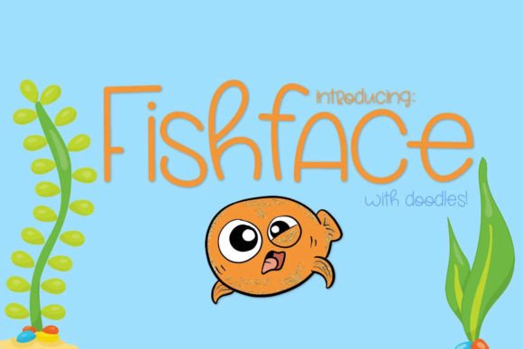 Fish Face Font: A Whimsical Script for Crafters and Creators