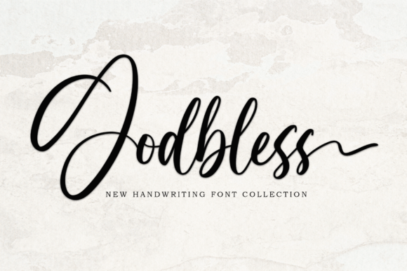 Godbless Font: A Delicate Script for Romantic and Personalized Campaigns
