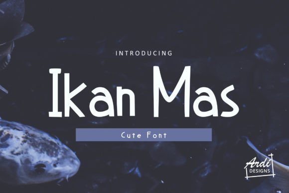 Ikan Mas Font: A Handwritten Typeface for Creative Branding Projects