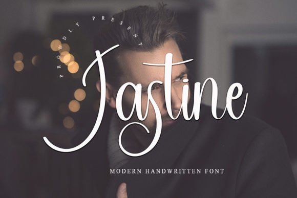 Jastine — A Handwritten Typeface for Timeless Web Design