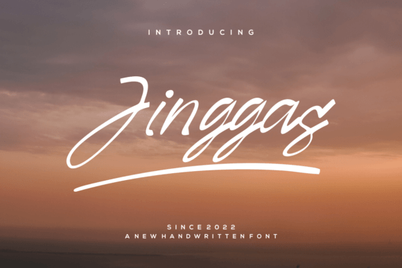 Jinggas Font for Modern Web Design Projects