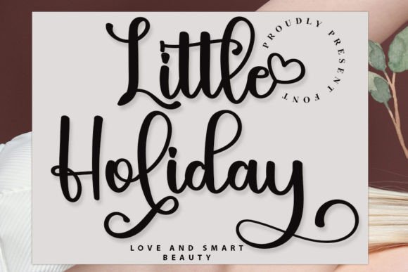 Little Holiday Font: A Refined Handwritten Typeface for Makers