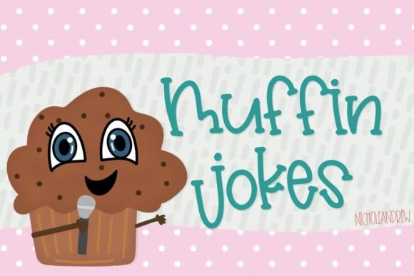 Muffin Jokes: A Whimsical Handwritten Font for Editorial Design