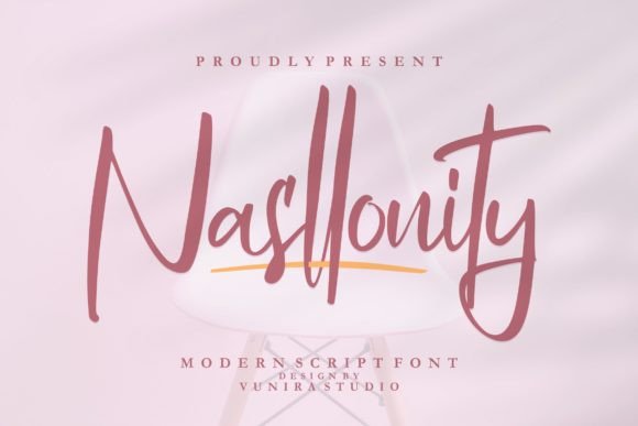 Nasllonity: A Handwritten Typeface That Elevates Digital Design