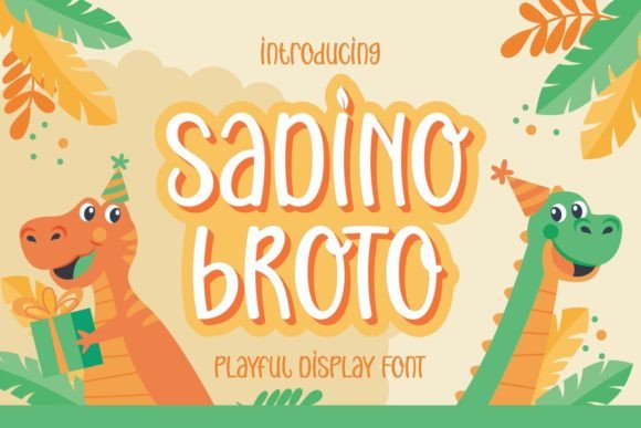 Sadino Broto Font for Editorial Design and Content Layouts