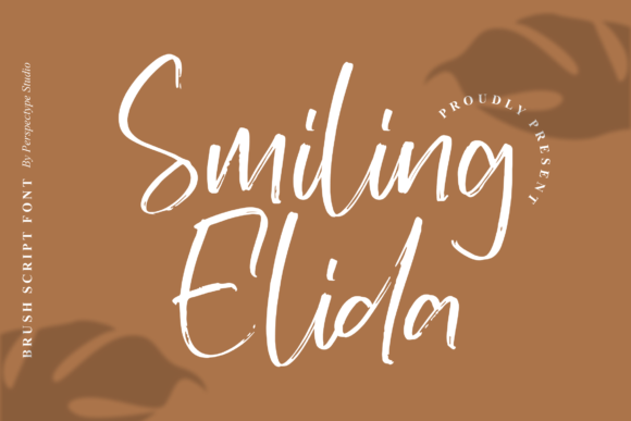 Smiling Elida Font: A Handwritten Script for Business Elegance