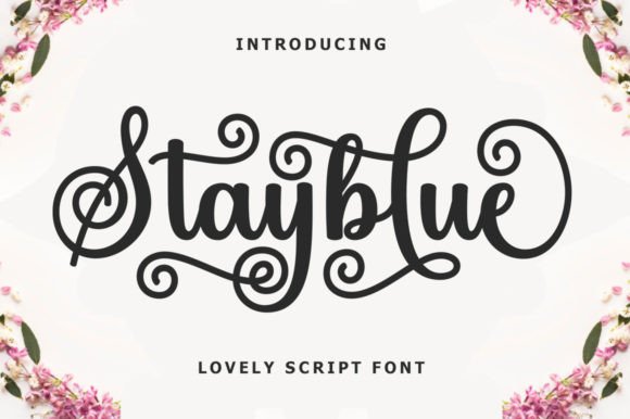 Stayblue Font Review: A Sweet Script for Luxurious Branding