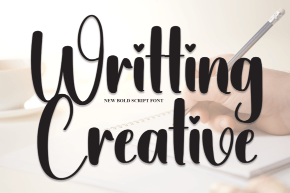 Writting Creative: A Handwritten Script Font for Real-World Branding